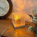 Rotating Water Ripple Night Light Aura Lamp with Soothing Ambient LED Lighting