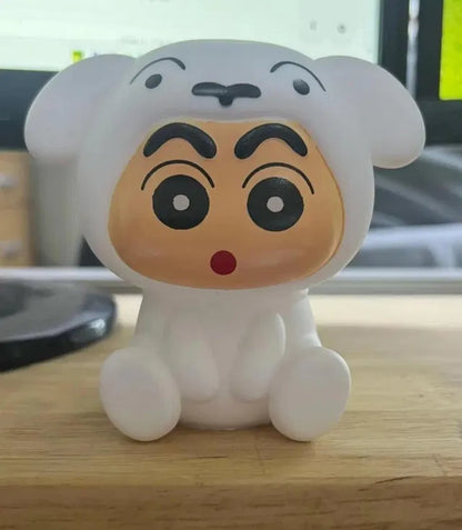 Premium Crayon Shin-chan Shiro LED Night Light – Cute Room Decor & Bedside Lamp