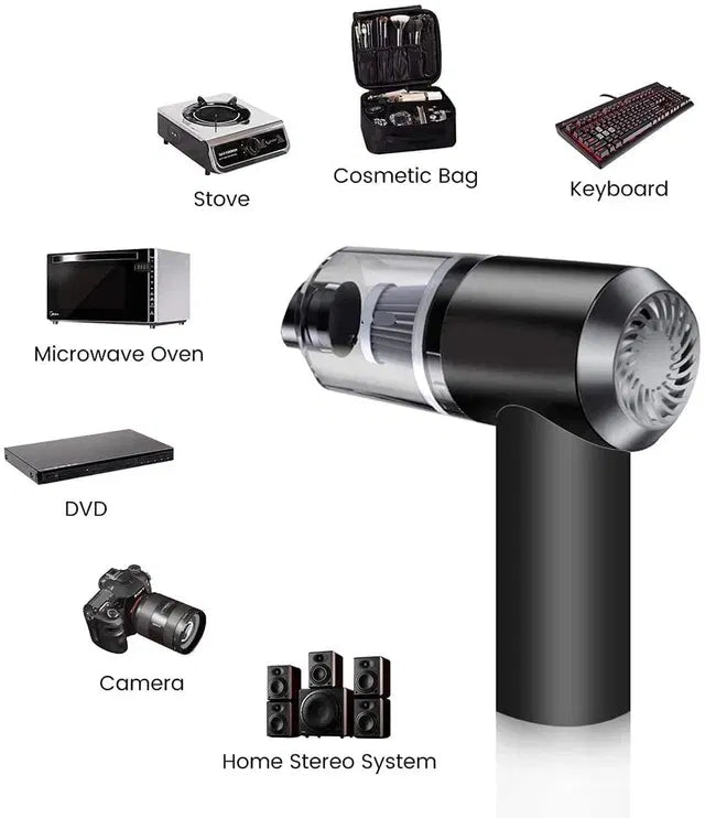Car Vacuum Cleaner – High-Power, Portable & Wireless