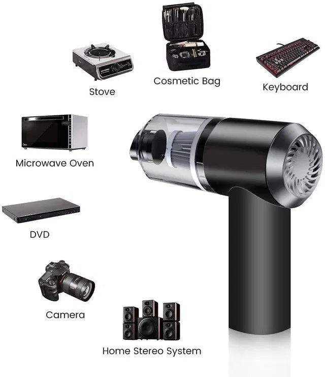 Car Vacuum Cleaner – High-Power, Portable & Wireless