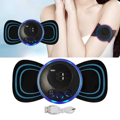 Portable Neck Massager – USB Rechargeable EMS | Velvet Wellness
