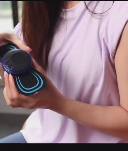 Portable Neck Massager – USB Rechargeable EMS | Velvet Wellness