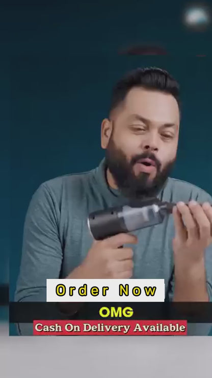 Car Vacuum Cleaner – High-Power, Portable & Wireless