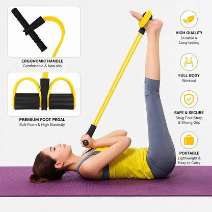 Yoga Pedal Puller Resistance Band Fitness Equipment