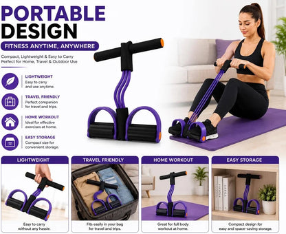 Yoga Pedal Puller Resistance Band Fitness Equipment